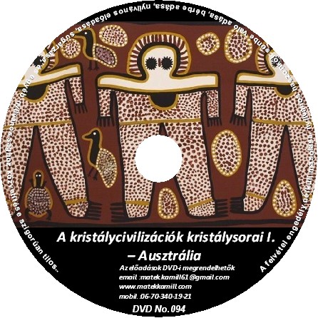 A kristlycivilizcik kristlysorai I. Ausztrlia tanfolyam